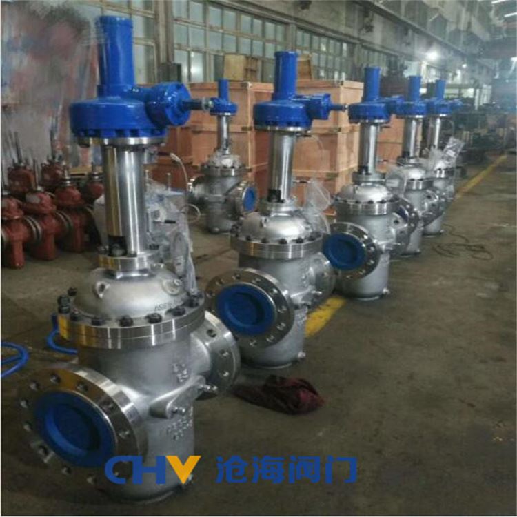 CHVJ滄海Z43Y/F-100P不銹鋼硬密封平板閘閥