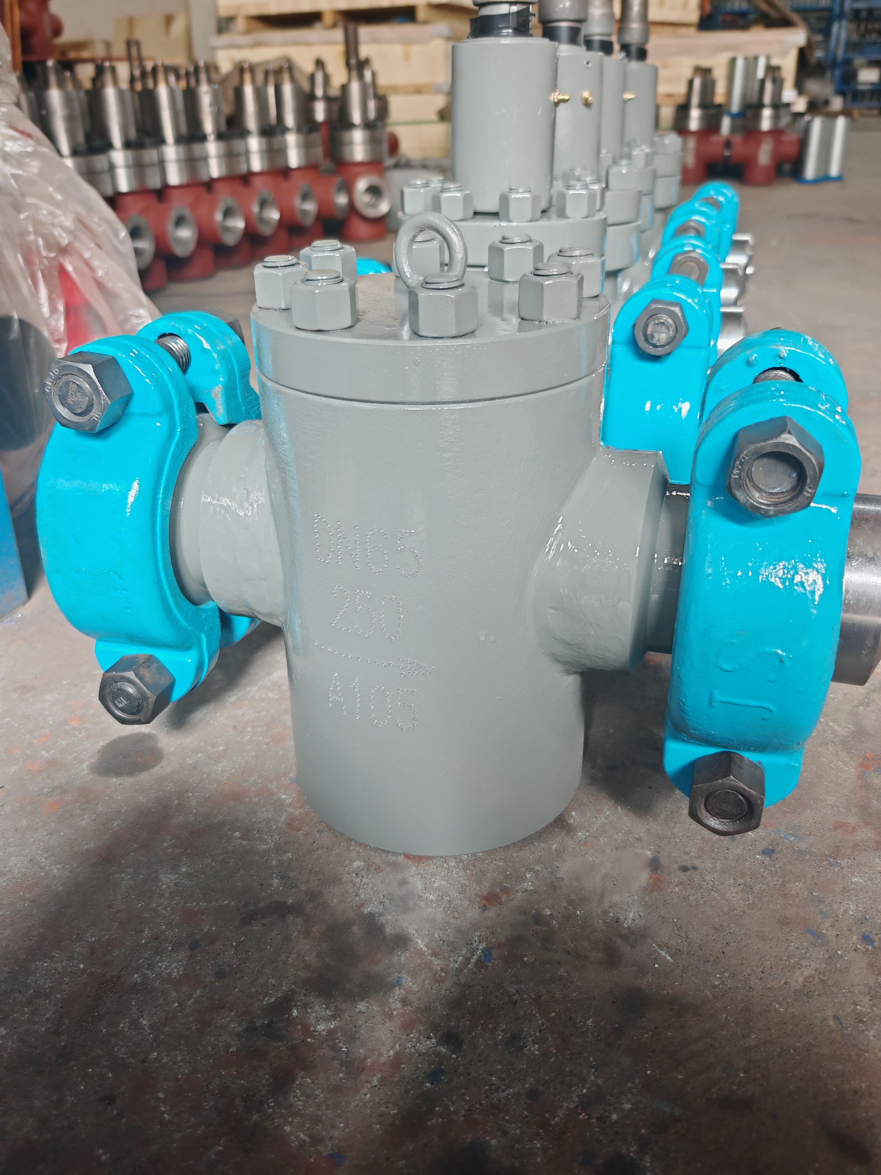 油田高壓卡箍籃式過(guò)濾器GL81H-250